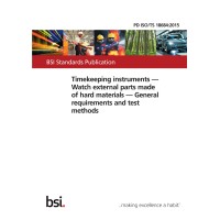 BS PD ISO/TS 18684:2015