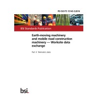 BS PD ISO/TS 15143-3:2016