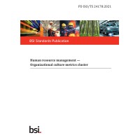 BS PD ISO/TS 24178:2021