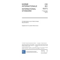IEC 61071 Ed. 1.0 b:2007