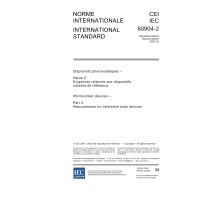 IEC 60904-2 Ed. 2.0 b:2007